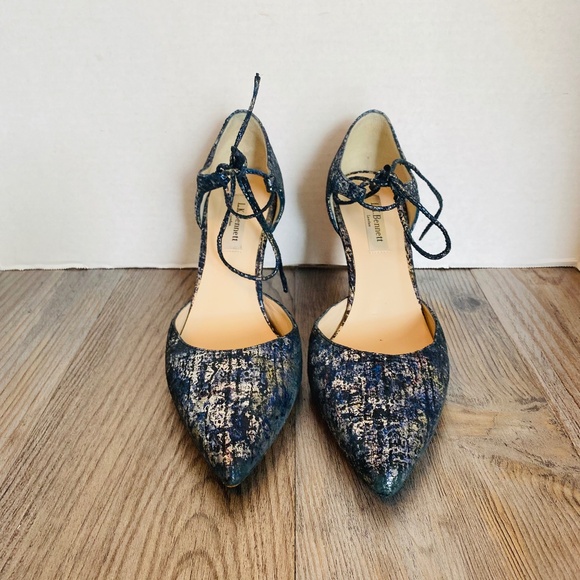 L.K. Bennett, Spain, Fauna Womens Ankle Tie Heels, 9 / 39. - Picture 1 of 7
